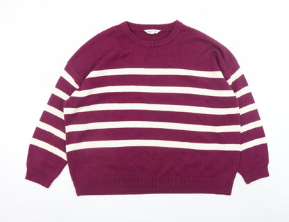 Womens UK Size XL NEXT Purple Pullover Jumper