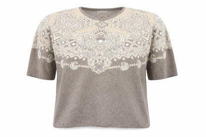 Womens UK Size L Spiritio di Artigiano Beige Pullover Jumper