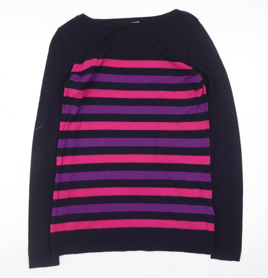 Womens UK Size S Hobbs Multicoloured Pullover Jumper