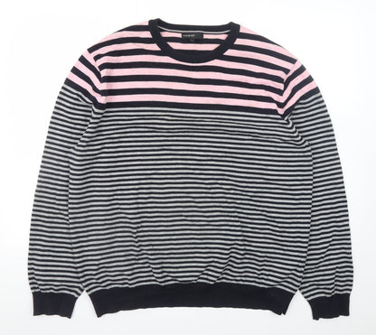 Mens UK Size XL Marks and Spencer Pink Pullover Jumper