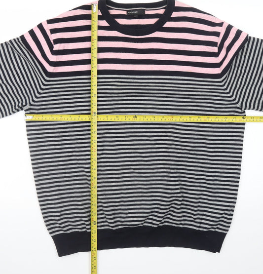 Mens UK Size XL Marks and Spencer Pink Pullover Jumper