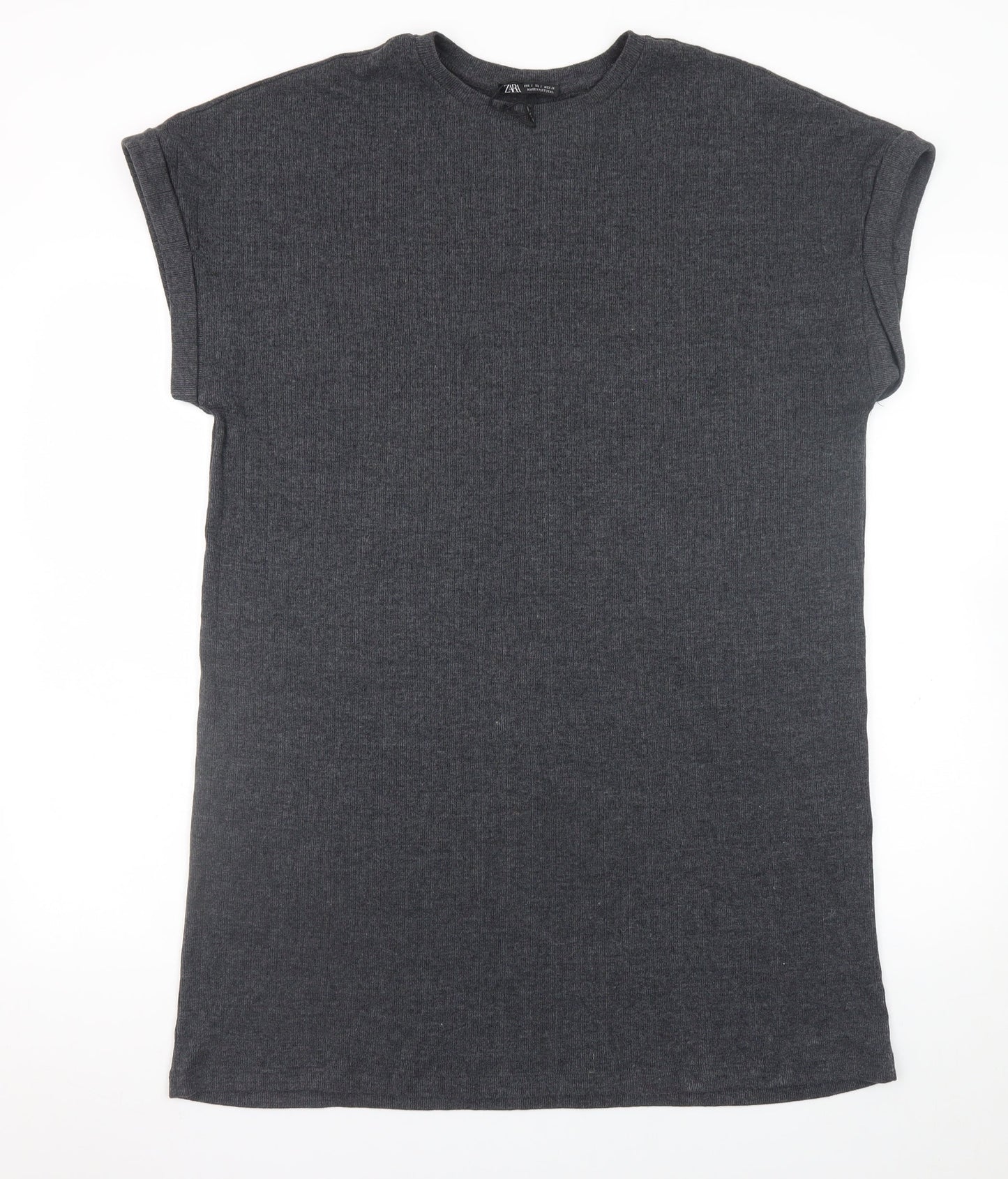 Womens UK Size S Zara T-Shirt Dress