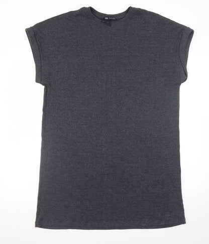 Womens UK Size S Zara T-Shirt Dress