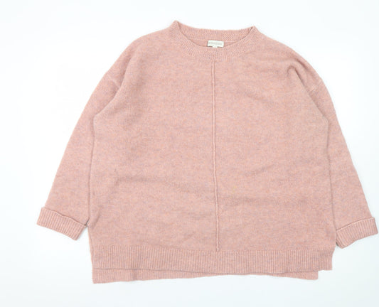 Womens UK Size L Monsoon Pink Pullover Jumper