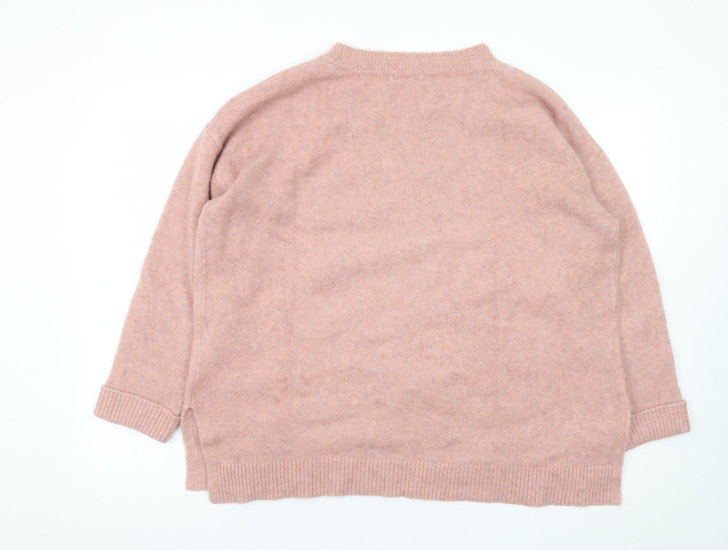 Womens UK Size L Monsoon Pink Pullover Jumper