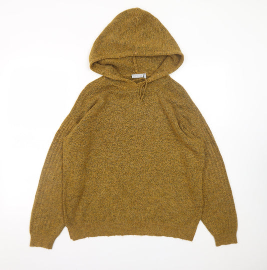 Womens UK Size L Fransa Brown Pullover Jumper