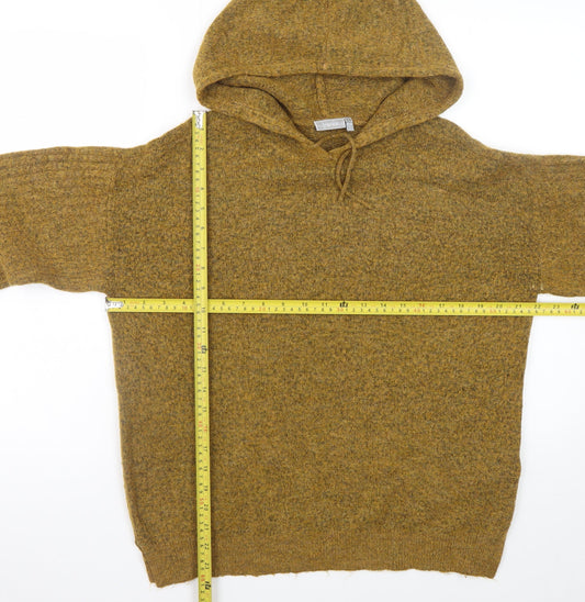 Womens UK Size L Fransa Brown Pullover Jumper