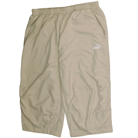 Mens UK Size L PUMA Regular Fit Jogger Beige Trousers