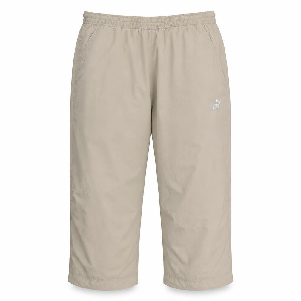 Mens UK Size L PUMA Regular Fit Jogger Beige Trousers
