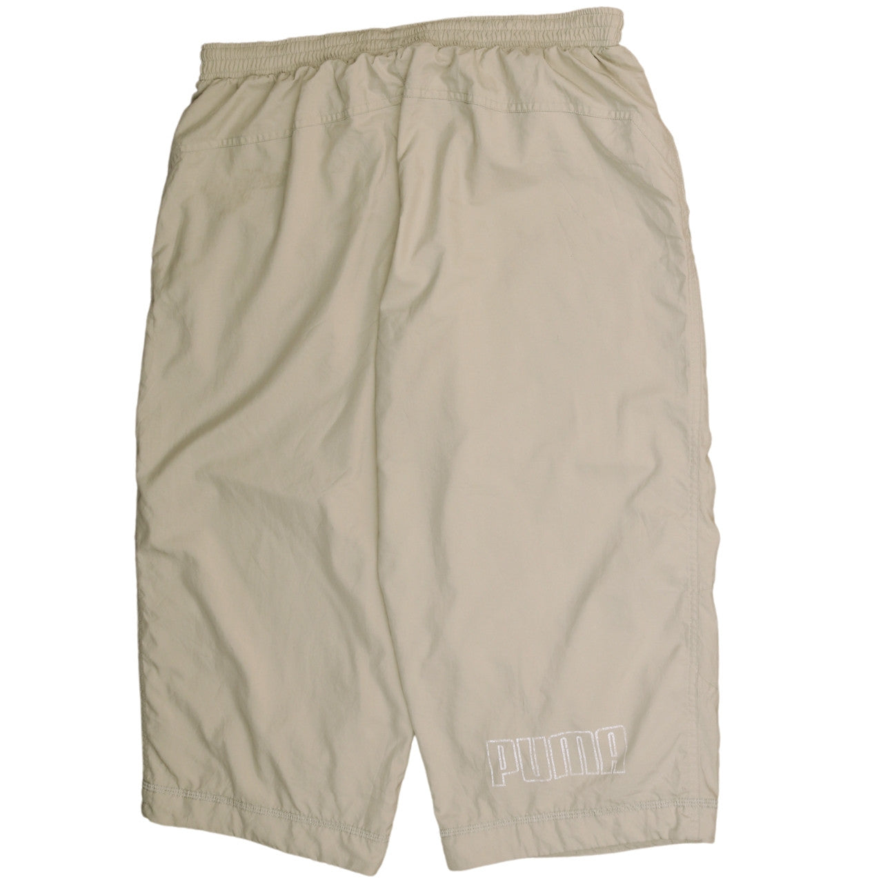 Mens UK Size L PUMA Regular Fit Jogger Beige Trousers