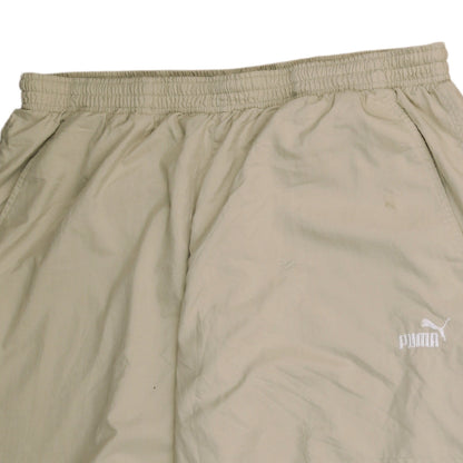Mens UK Size L PUMA Regular Fit Jogger Beige Trousers
