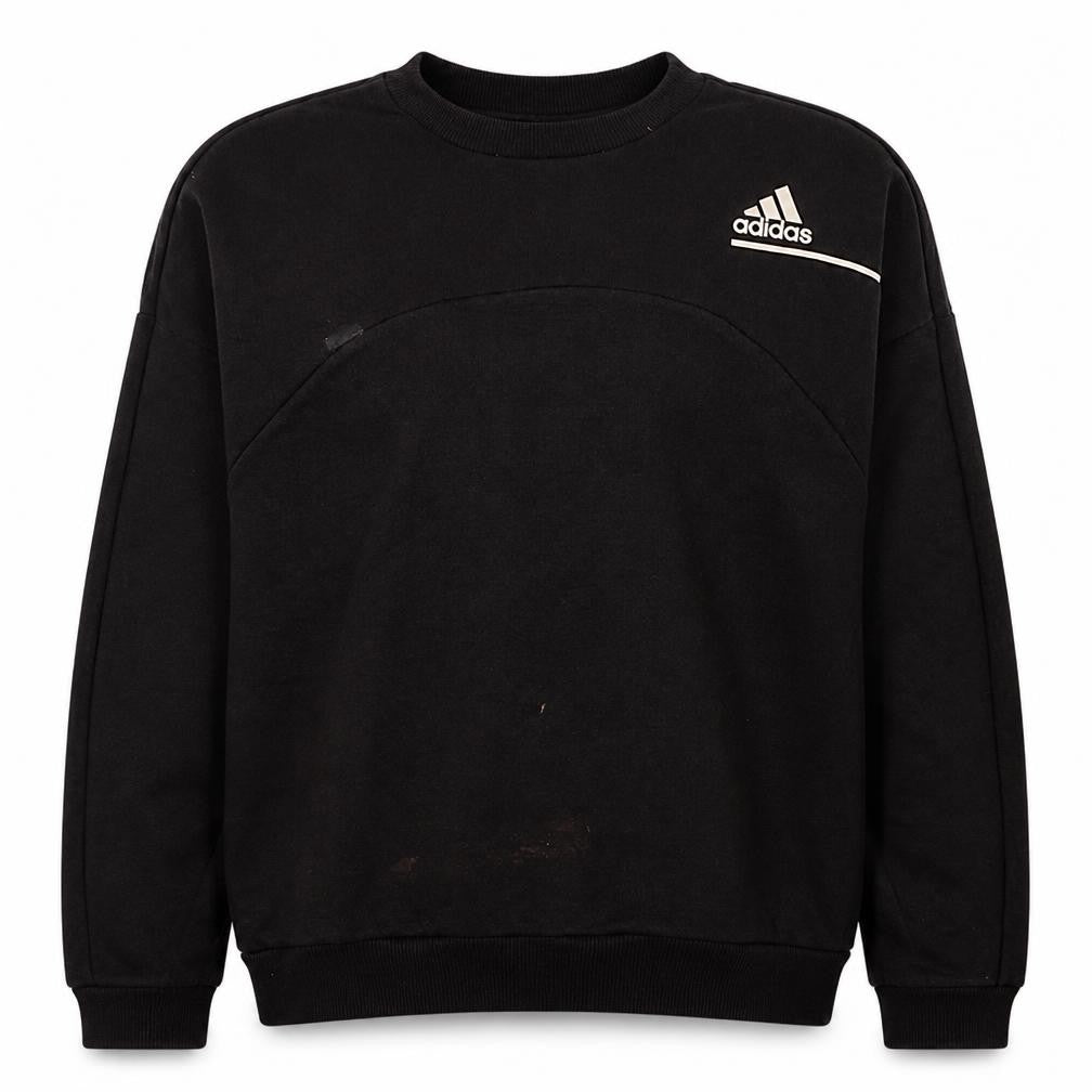 Mens UK Size L adidas Black Pullover Sweatshirt