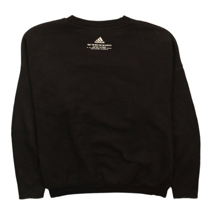 Mens UK Size L adidas Black Pullover Sweatshirt