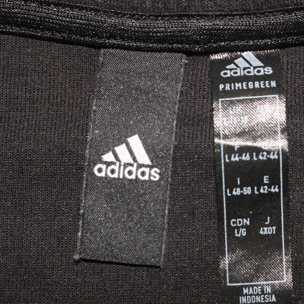 Mens UK Size L adidas Black Pullover Sweatshirt