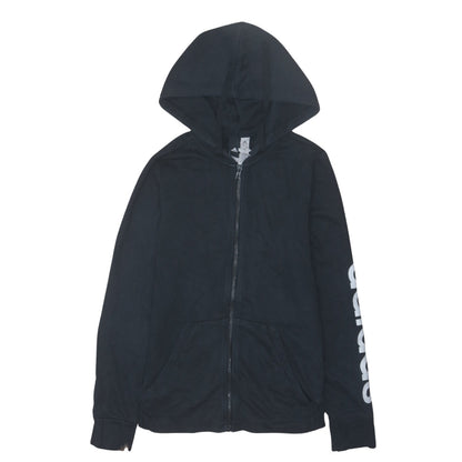 Mens UK Size S adidas Black Full Zip Hoodie