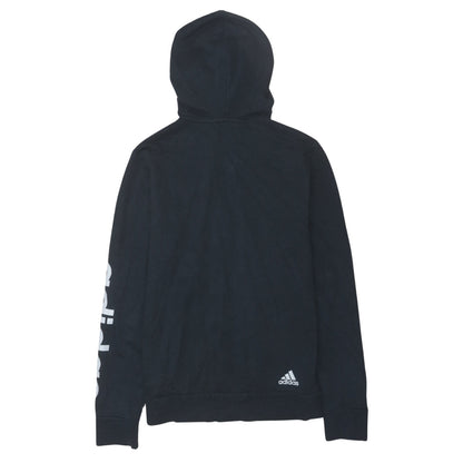Mens UK Size S adidas Black Full Zip Hoodie