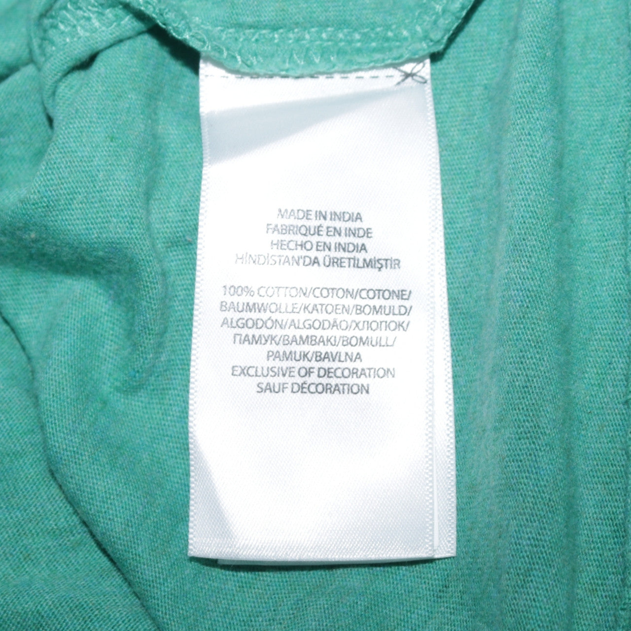 Boys UK Size 14-16 Years Ralph Lauren Green Basic T-Shirt