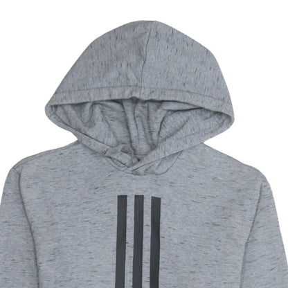 Mens UK Size S adidas Grey Pullover Hoodie