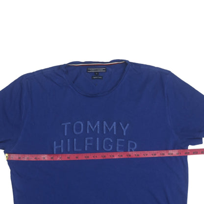 Mens UK Size XL Tommy Hilfiger Blue  T-Shirt