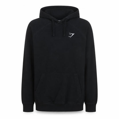 Mens UK Size S Gymshark Black Pullover Hoodie