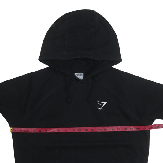 Mens UK Size S Gymshark Black Pullover Hoodie