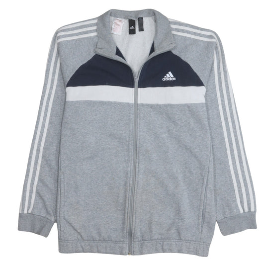 Mens UK Size L adidas Grey Gym & Training Running & Jogging Football Jacket