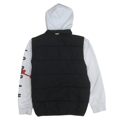 Jordan Boys Black Hooded Therma-Fit Puffer Jacket 12-13 Years