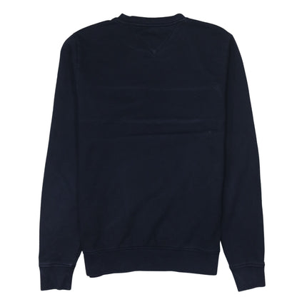 Mens UK Size S Tommy Hilfiger Blue Pullover Sweatshirt