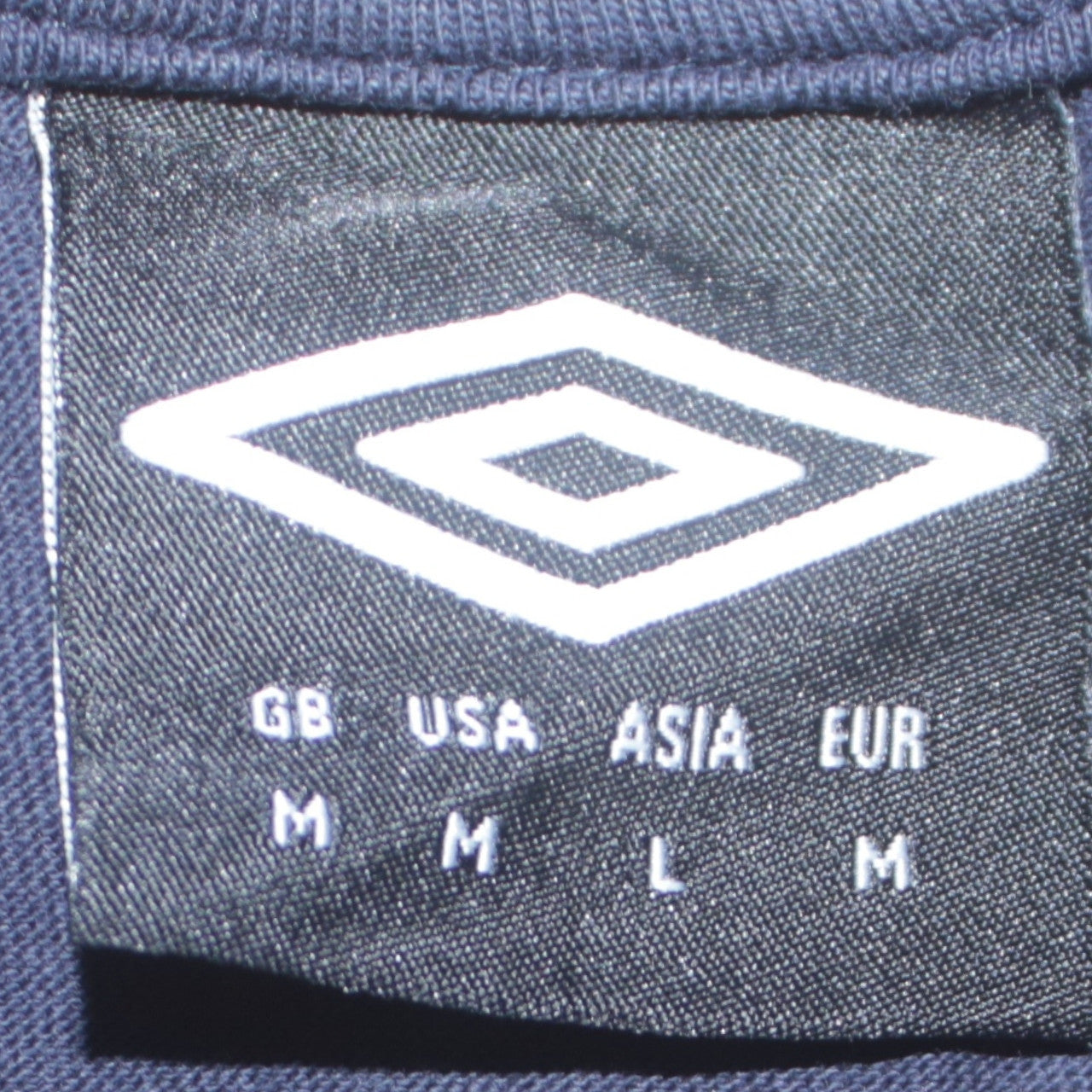Mens UK Size M Umbro Blue  T-Shirt