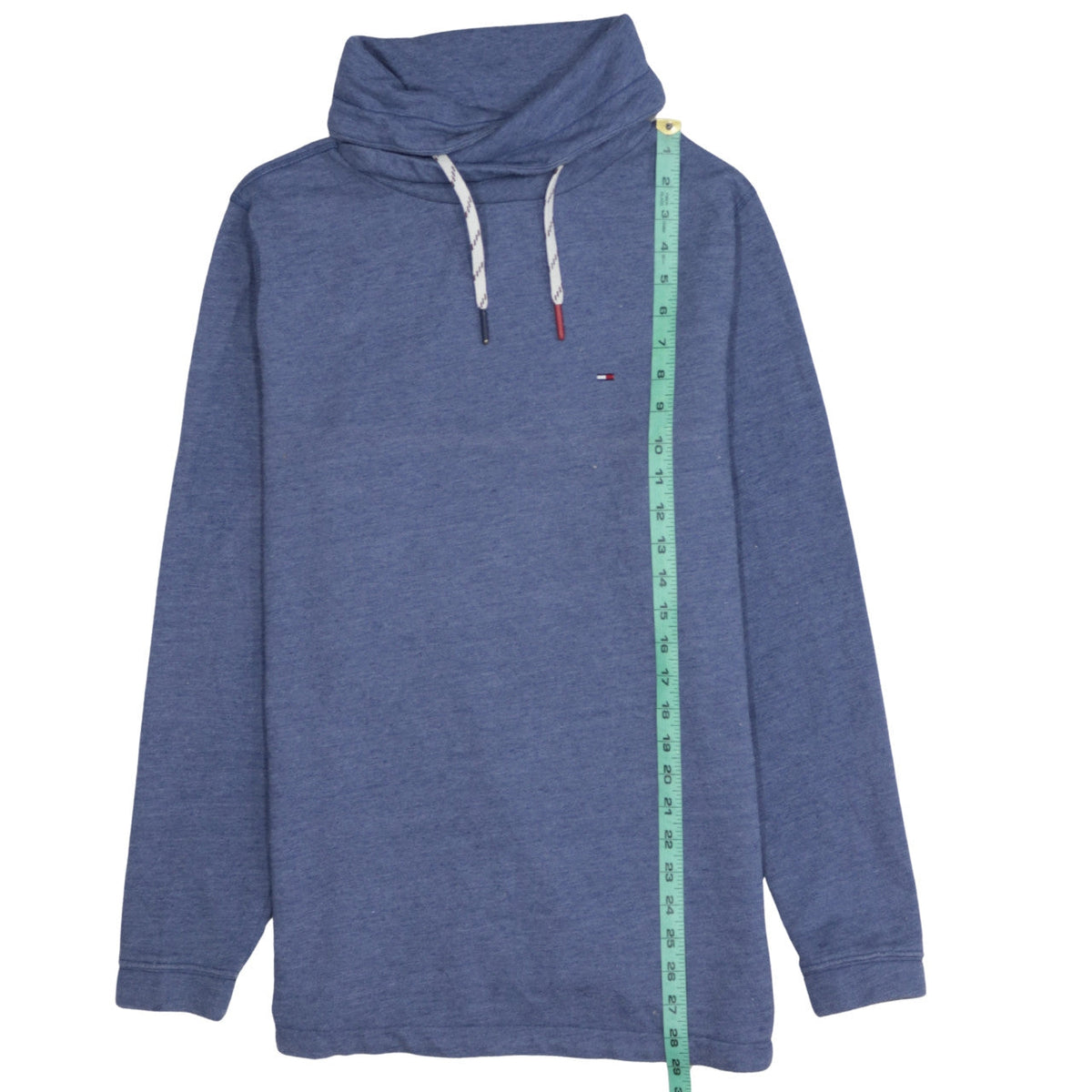 Mens UK Size M Hilfiger Denim Blue Pullover Sweatshirt