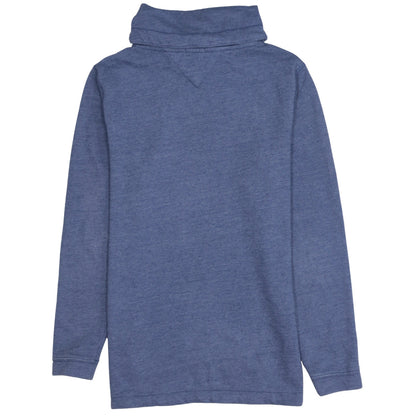 Mens UK Size M Hilfiger Denim Blue Pullover Sweatshirt