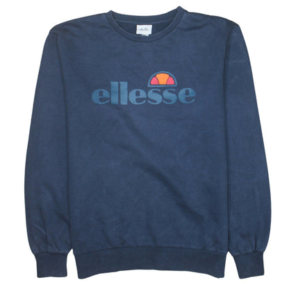 Mens UK Size L ellesse Blue Pullover Sweatshirt