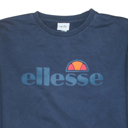 Mens UK Size L ellesse Blue Pullover Sweatshirt