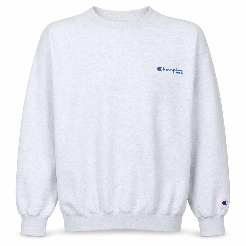 Mens UK Size M Champion Grey Pullover Sweatshirt