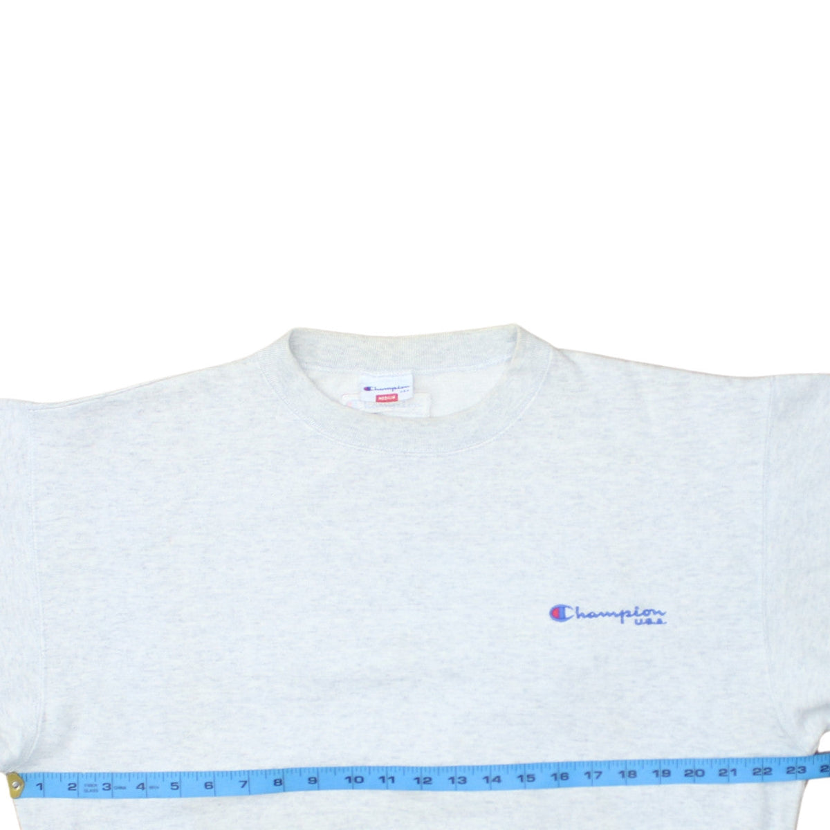 Mens UK Size M Champion Grey Pullover Sweatshirt