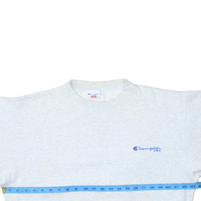 Mens UK Size M Champion Grey Pullover Sweatshirt