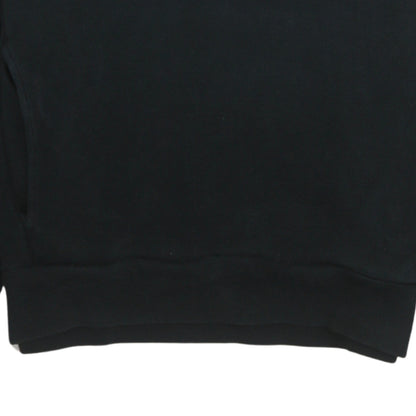 Mens UK Size M Lacoste Black Henley Sweatshirt