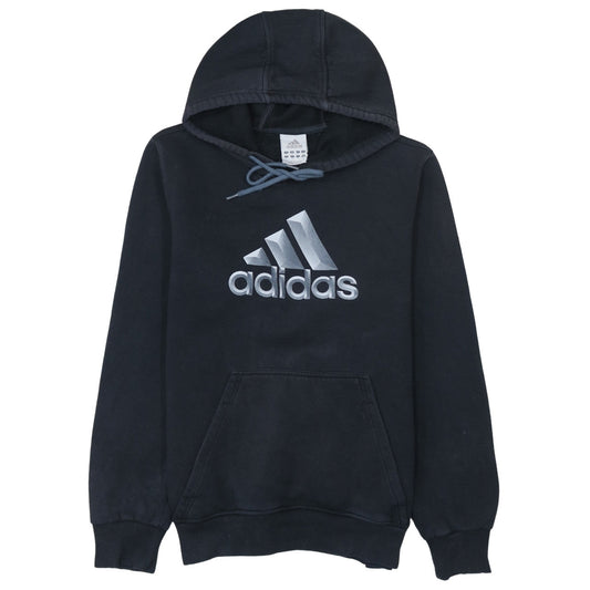 Mens UK Size M adidas Black Pullover Hoodie