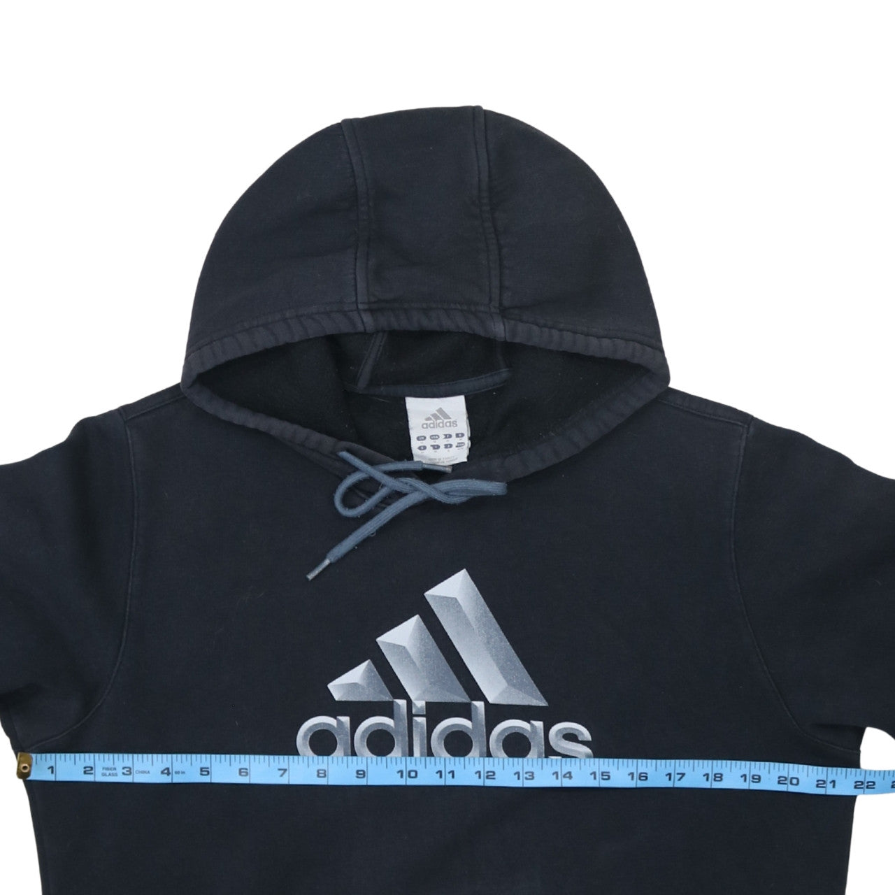 Mens UK Size M adidas Black Pullover Hoodie