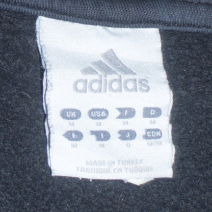 Mens UK Size M adidas Black Pullover Hoodie
