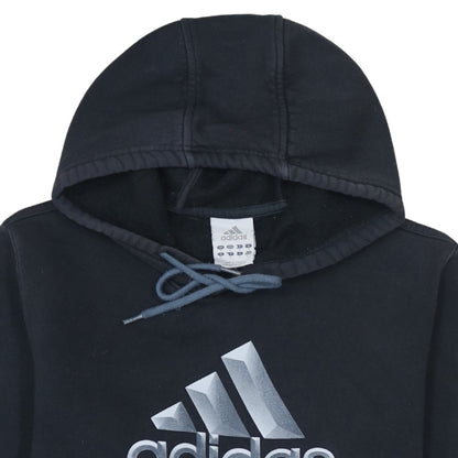 Mens UK Size M adidas Black Pullover Hoodie