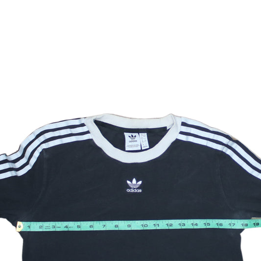 Womens UK Size 12 adidas Black Pullover Sweatshirt