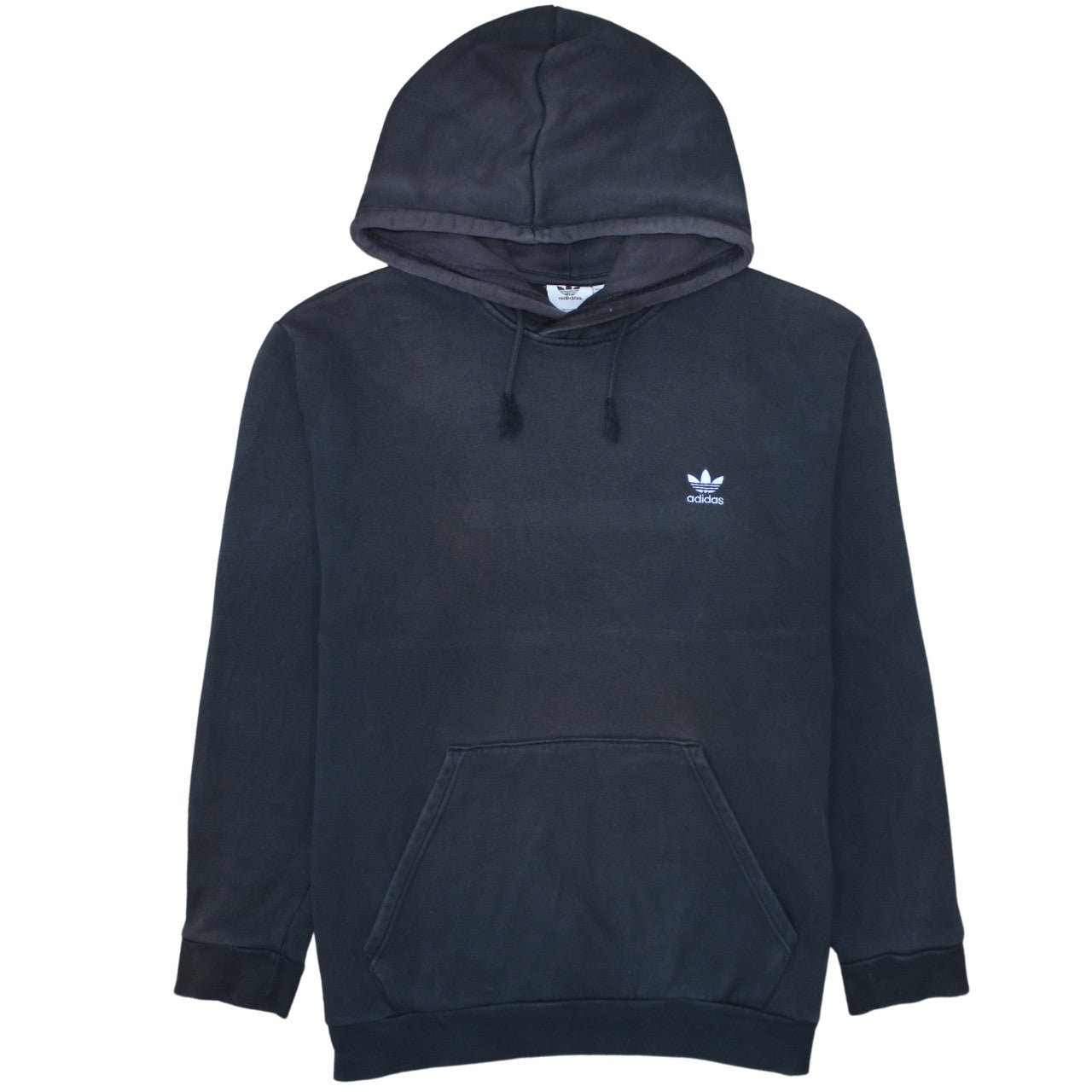 Mens UK Size XL adidas Black Pullover Hoodie