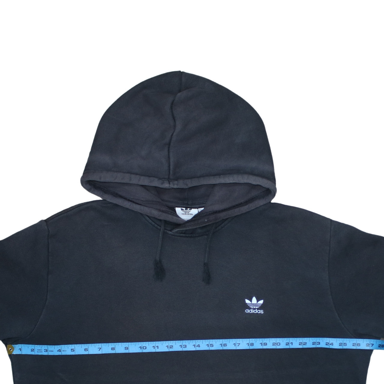 Mens UK Size XL adidas Black Pullover Hoodie