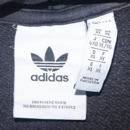 Mens UK Size XL adidas Black Pullover Hoodie