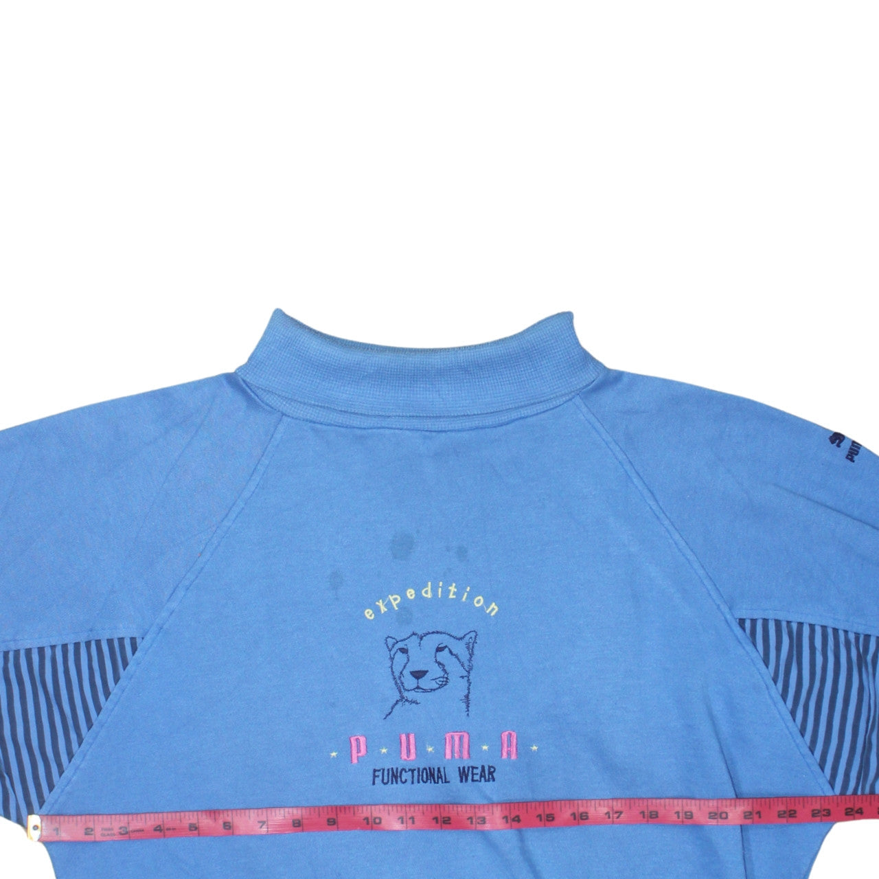 Womens UK Size XL PUMA Blue Pullover Sweatshirt