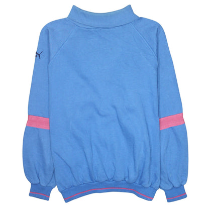 Womens UK Size XL PUMA Blue Pullover Sweatshirt