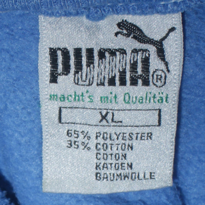 Womens UK Size XL PUMA Blue Pullover Sweatshirt