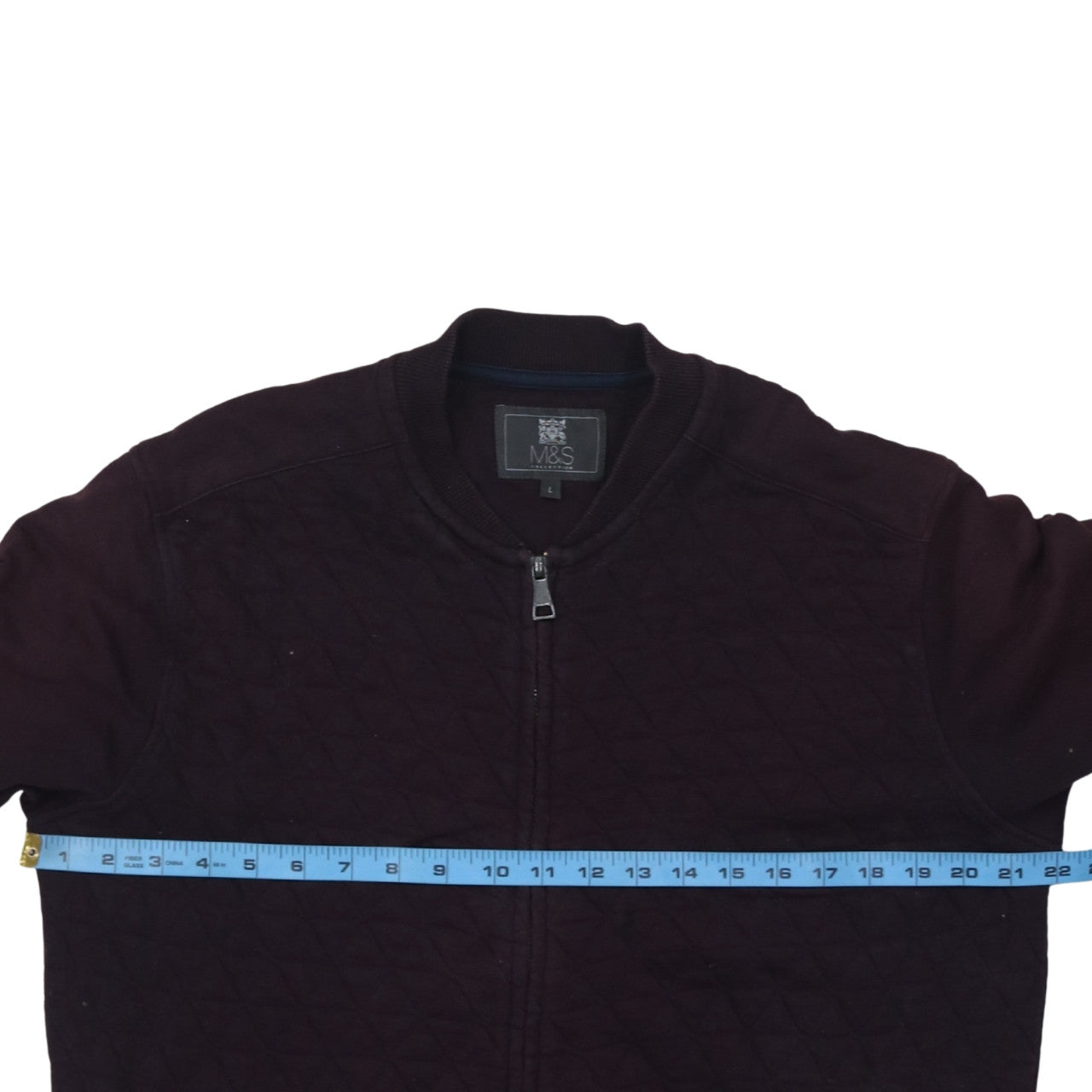 Mens UK Size L Marks and Spencer Brown Casual Walking Gym & Training Jacket
