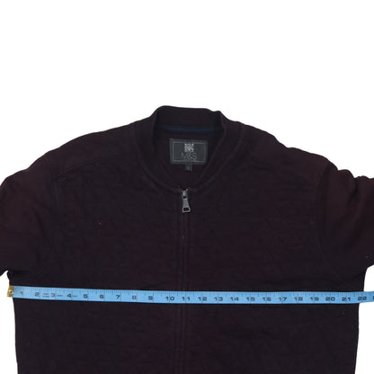 Mens UK Size L Marks and Spencer Brown Casual Walking Gym & Training Jacket